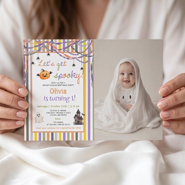 Let's Get Spooky Birthday Invitation Photo (Creator Uploaded)