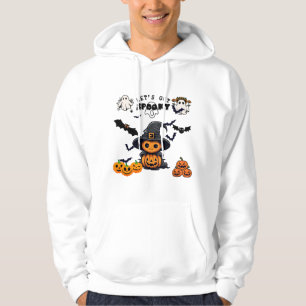 Let's Get Spooky, Halloween Pumpkin Hoodie