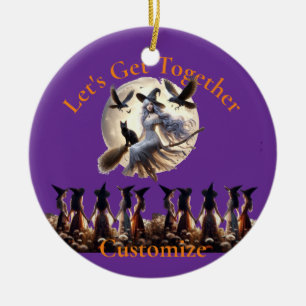 Let's Get Together Thunder_Cove Ceramic Ornament