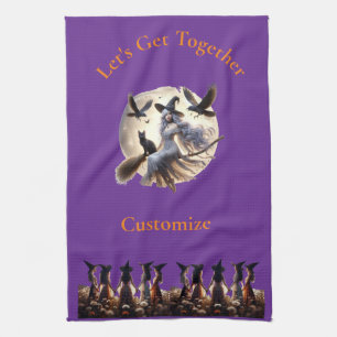 Let's Get Together Thunder_Cove Kitchen Towel