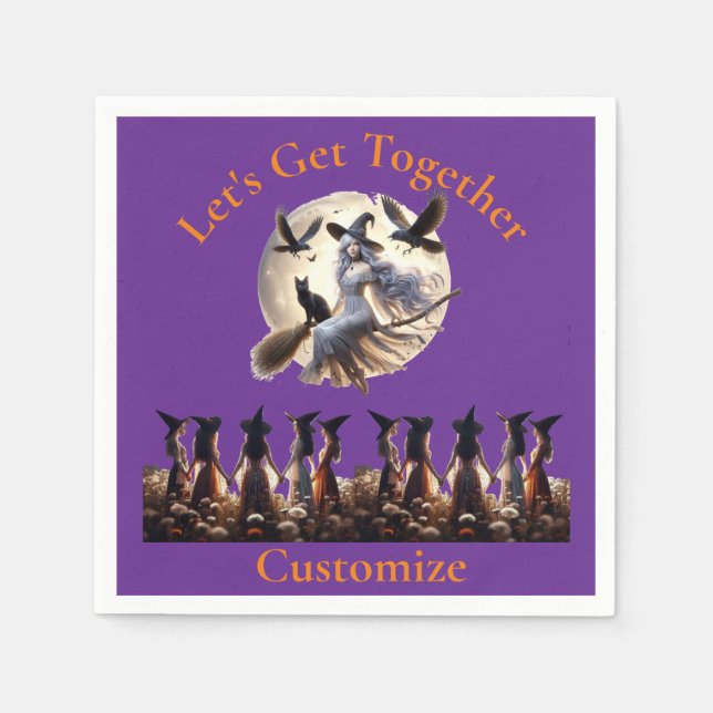 Let's Get Together Thunder_Cove Napkin (Front)