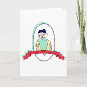 Let's Get Weird Santa Holiday Card