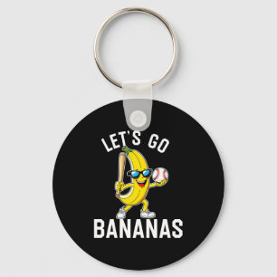 Let's go banana long sleeve keychain