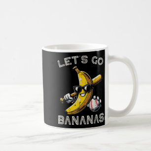 Lets Go Banana Retro Boys Kids Men Youth T-shirt.p Coffee Mug
