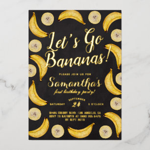 Let's Go Bananas Birthday