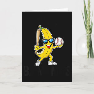 Let's Go Bananas Funny Banana Merch  Card