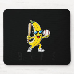 Let's Go Bananas Funny Banana Merch Mouse Pad