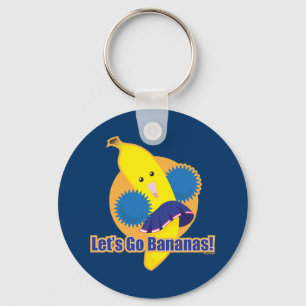 Let's Go Bananas! Keychain
