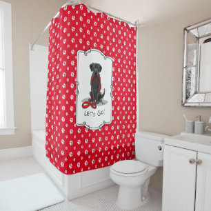 Let's Go! Black Labrador Retriever - Cute Dog