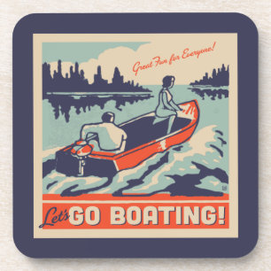Let's Go Boating Coaster