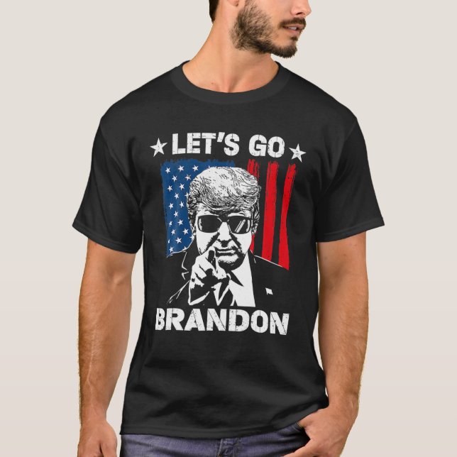 Let's Go Braden Brandon Conservative Anti Liberal T-Shirt (Front)