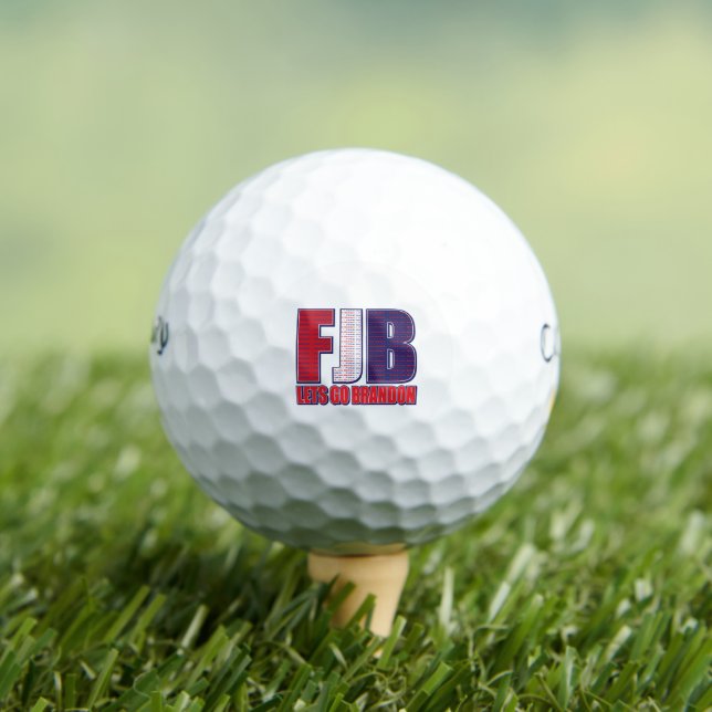Lets Go Brando FJB Golf Balls (Insitu Tee)
