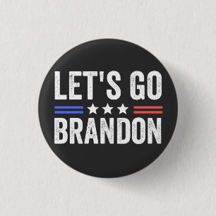 Let's Go Brandon 1 Inch Round Button