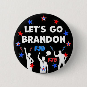 LET'S GO BRANDON 2 INCH ROUND BUTTON