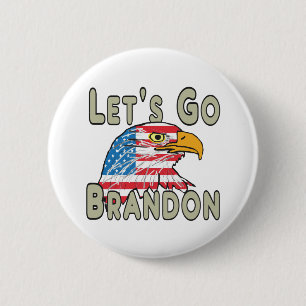 Let's Go Brandon 2 Inch Round Button