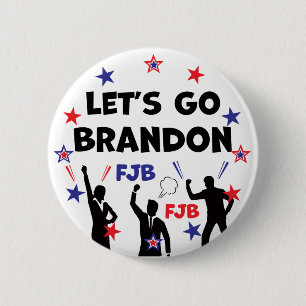 LET'S GO BRANDON 2 INCH ROUND BUTTON