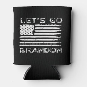 Let's go Brandon Anti Joe Biden Chant Flag  Can Co Can Cooler