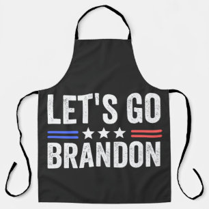 Let's Go Brandon Apron