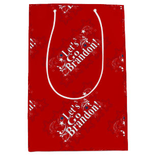 Let's Go Brandon Bandana Gift Bag