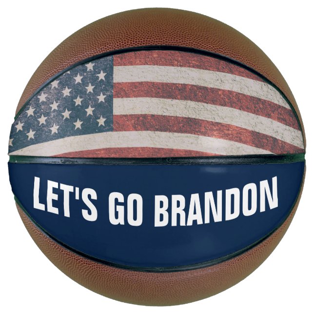 LET'S GO BRANDON Basketballs (Front)