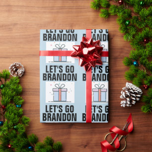 LET'S GO BRANDON BIRTHDAY Wrapping Paper