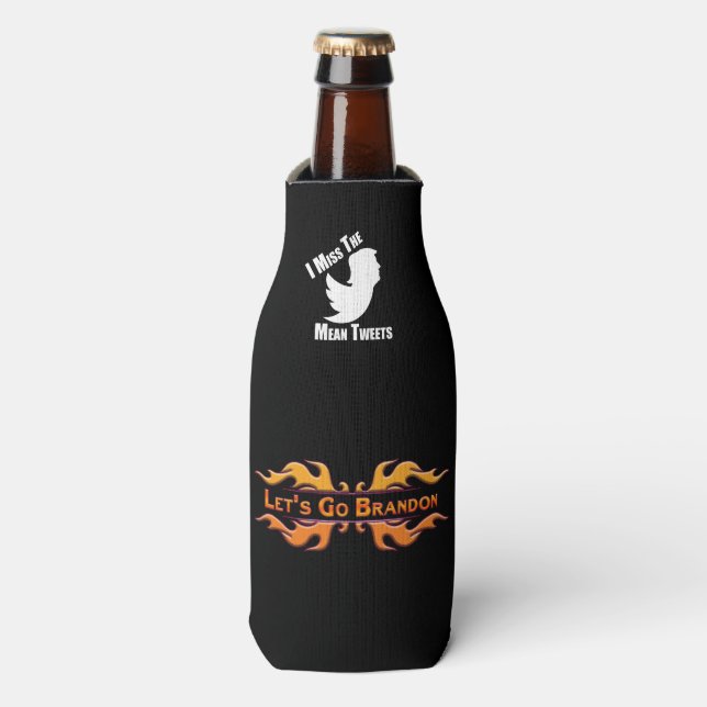 Let's Go Brandon Bottle Cooler (Bottle Front)