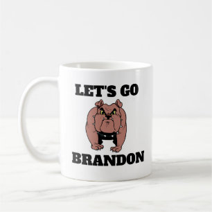 LET'S GO BRANDON BULL DOG Coffee Mugs