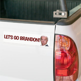 Lets go Brandon Bumper Sticker