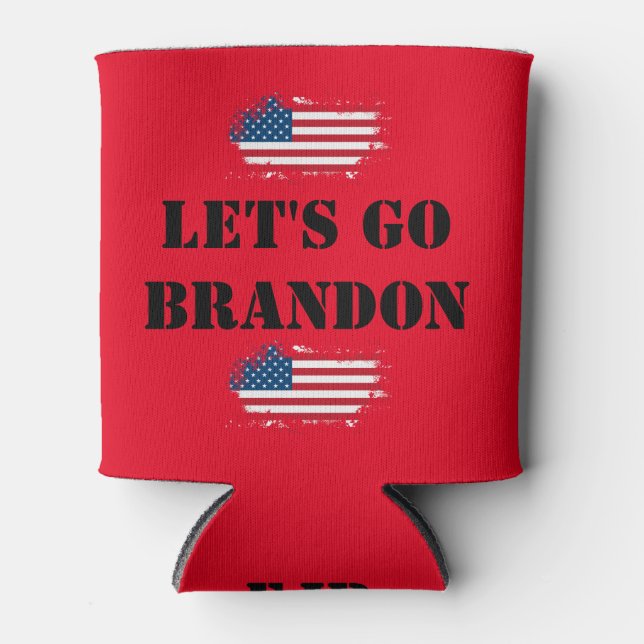 LET'S GO BRANDON Can Cooler (Front)