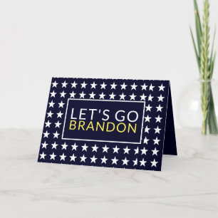 Let's go Brandon Card