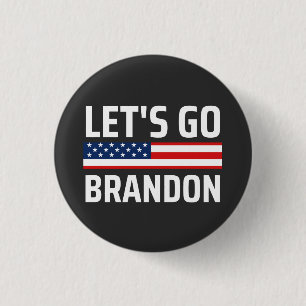 lets go brandon chant joe biden, funny lets go bra 1 inch round button