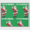 LET'S GO BRANDON CHRISTMAS SANTA Wrapping Paper