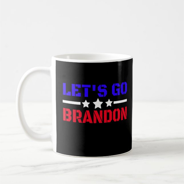 Let's Go Brandon    Coffee Mug (Left)