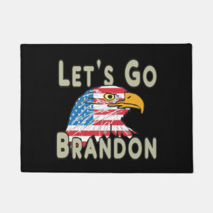 Let's Go Brandon Doormat