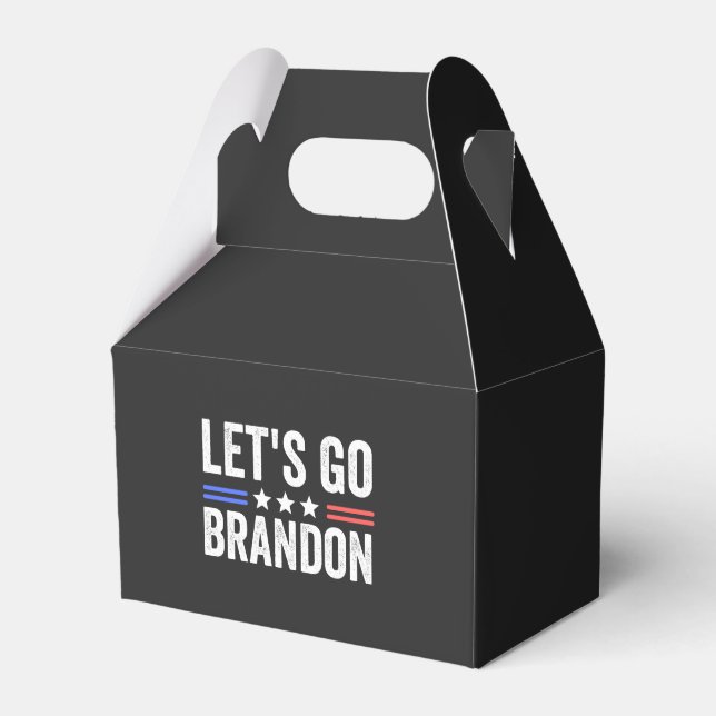 Let's Go Brandon Favor Box (Front Side)