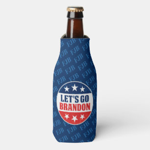 Let's Go Brandon FJB funny anti joe Biden Bottle Cooler