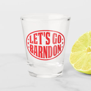 Let's Go Brandon fjb funny anti joe Biden vintage Shot Glass