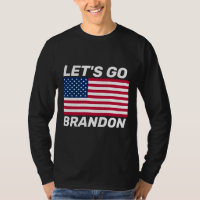 LET'S GO BRANDON! FLAG T-SHIRTS T-SHIRT