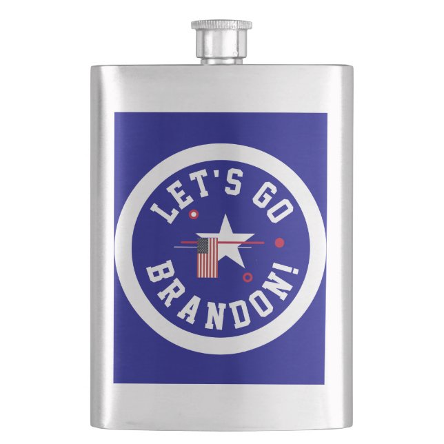 Lets go Brandon  Flask (Front)