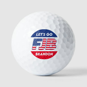 Let's Go Brandon funny anti Biden pro trump 2024 Golf Balls