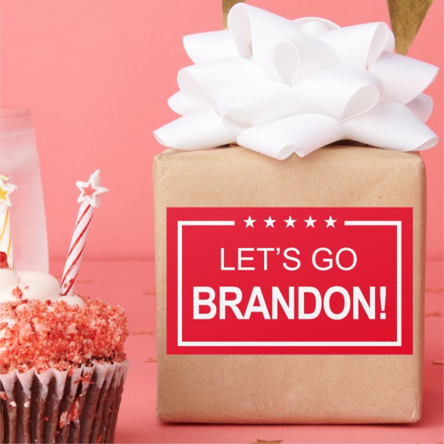 Lets Go Brandon Funny Trump 2024 Sticker (Party)