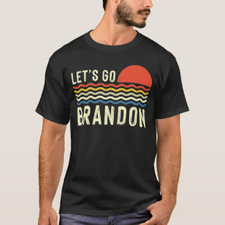Let's Go Brandon Funny Vintage Saying T-Shirt