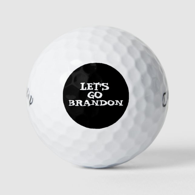 LET'S GO BRANDON! GOLF BALLS (Front)