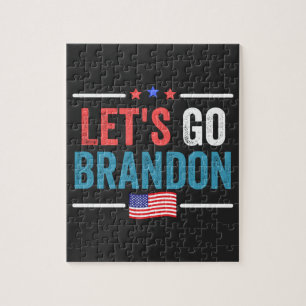 Let's Go Brandon Jigsaw Puzzle