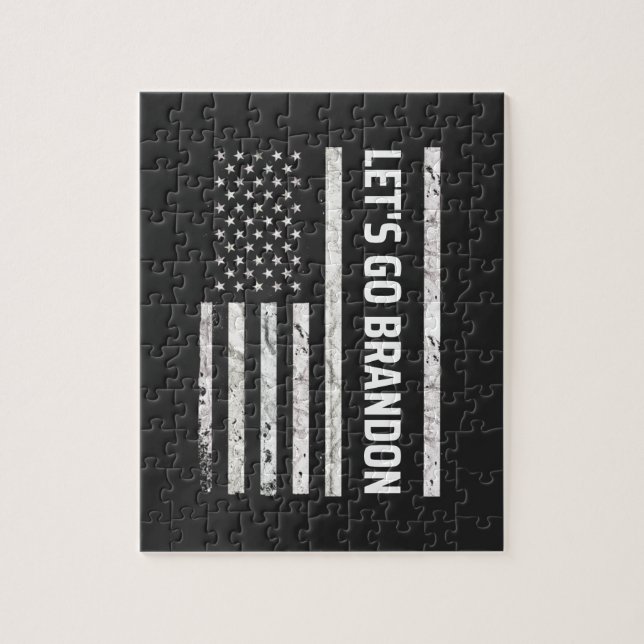 Let's Go Brandon Jigsaw Puzzle (Vertical)