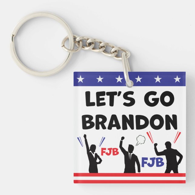 Let's Go Brandon Keychain (Front)