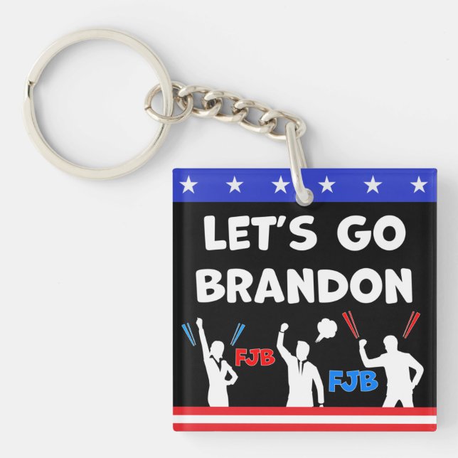 Let's Go Brandon Keychain (Front)