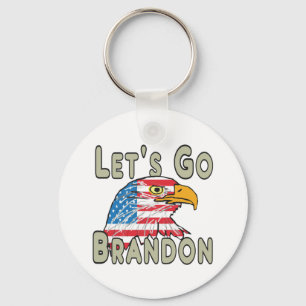 Let's Go Brandon Keychain