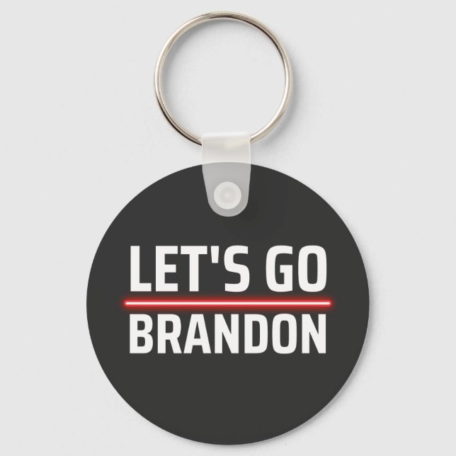 let's go brandon keychain (Front)