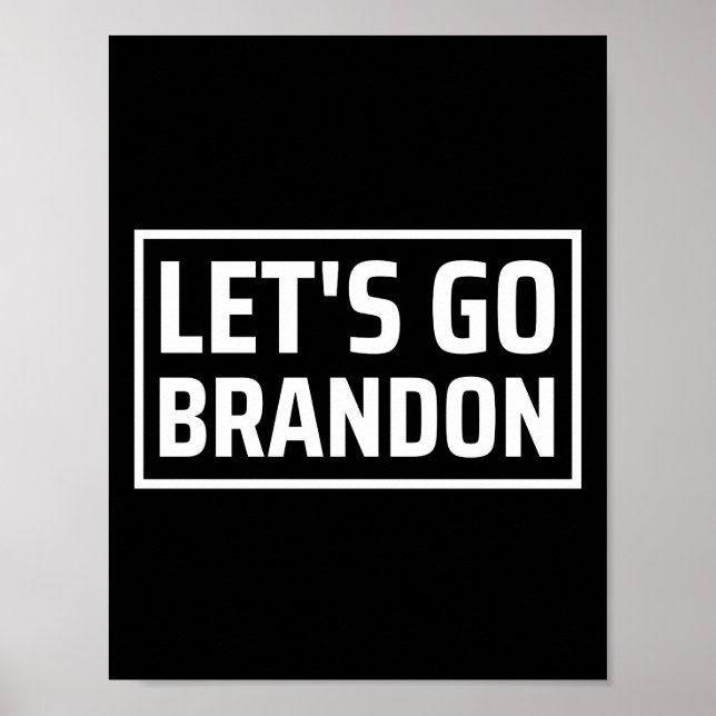lets go brandon lets go brandon poster (Front)